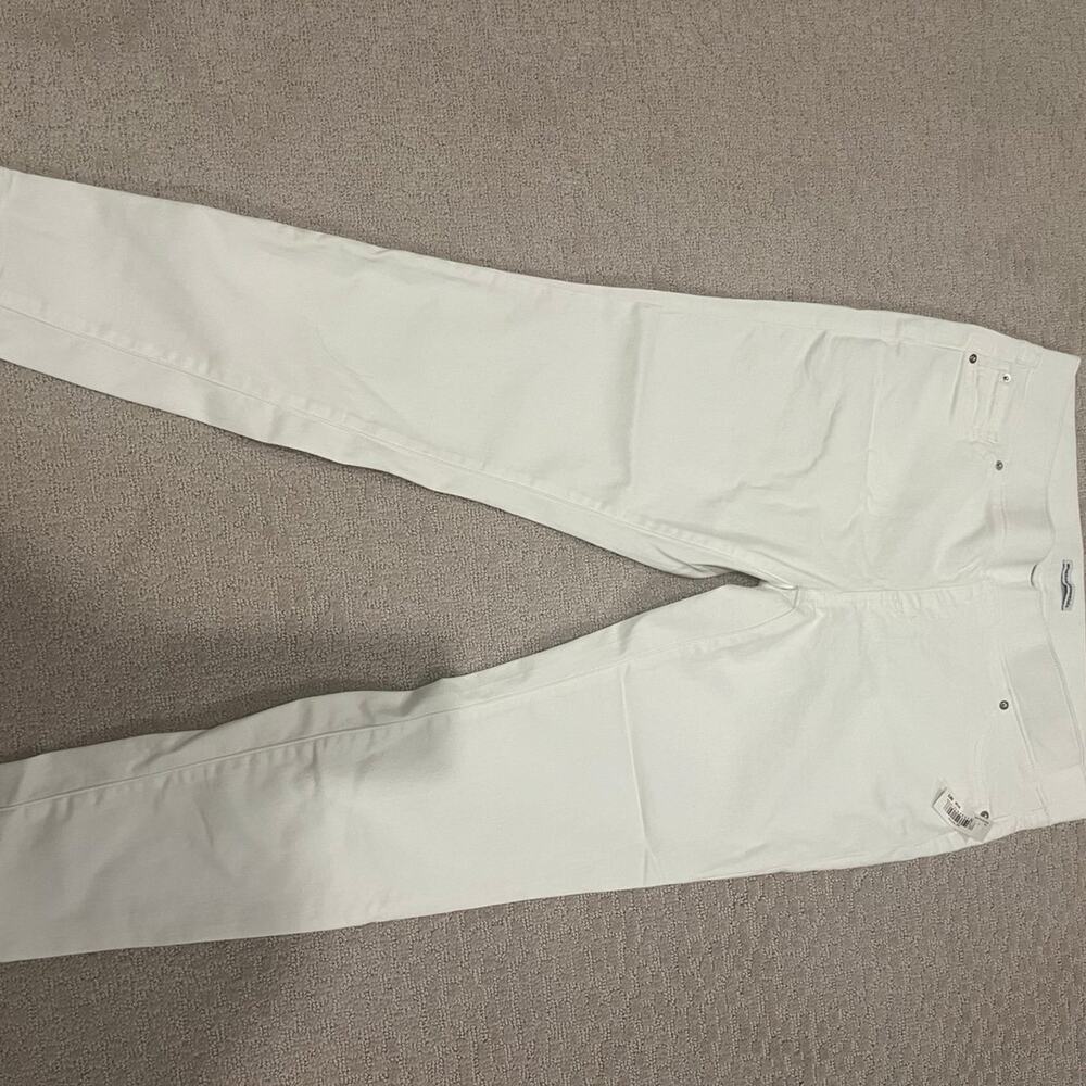 Amazon Essentials NWT pull on white skinny jeans 16